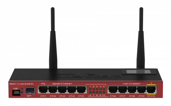 MIKROTIK- ROUTERBOARD RB 2011UIAS-2HND-IN L5